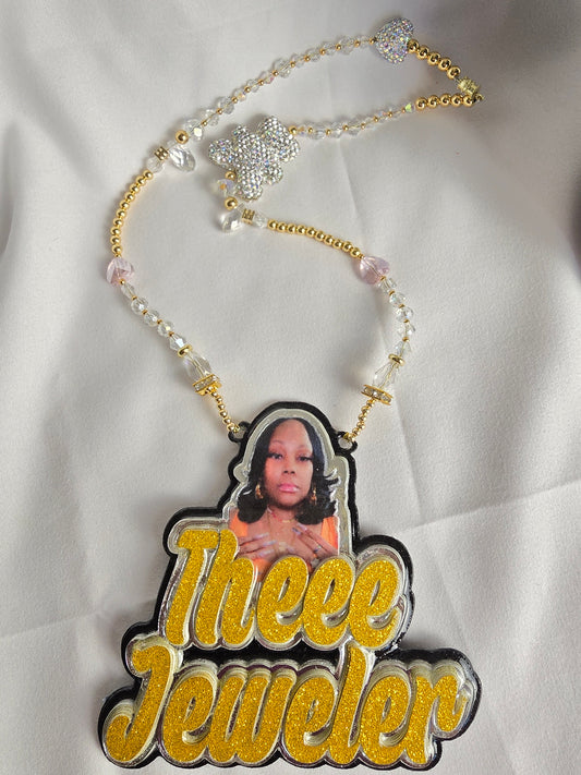 Custom Handmade Necklace - Dripping N Diamonds  | Necklace,