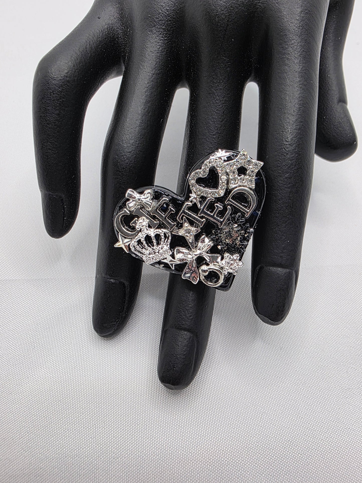 Junk Ring & Stud Earrings - Dripping N Diamonds | Ring,