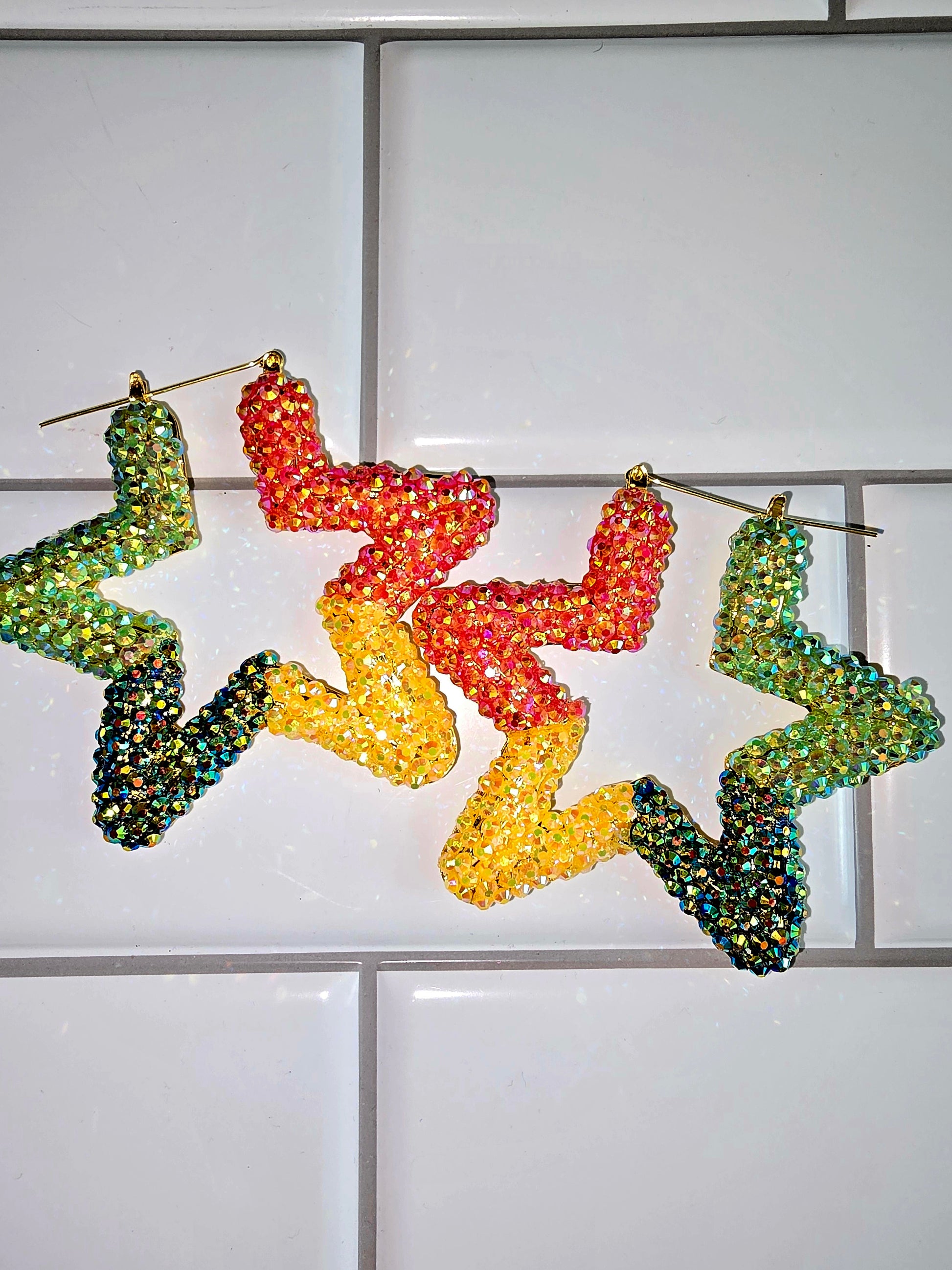 Junk Earrings - Dripping N Diamonds  | Earrings,