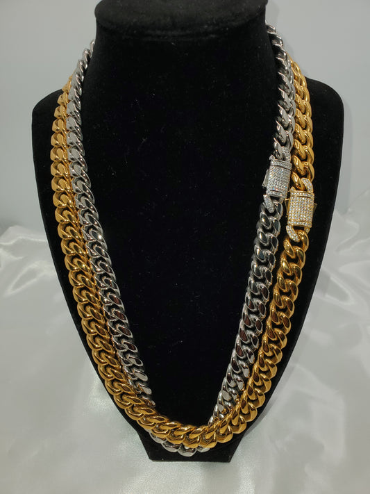 Mens Cuban Link - Dripping N Diamonds  | Necklaces,