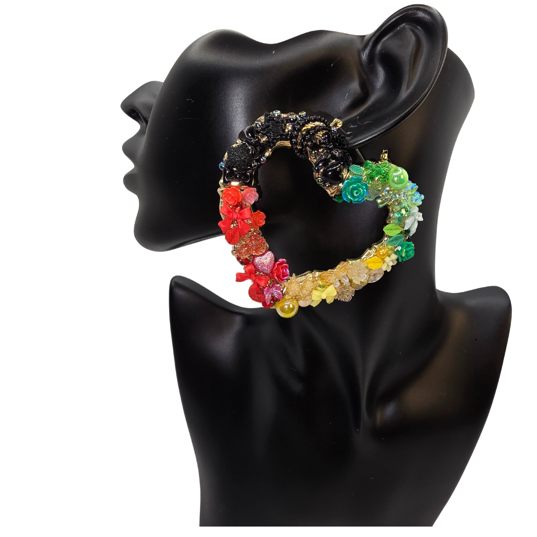 Bamboo Junk Earrings