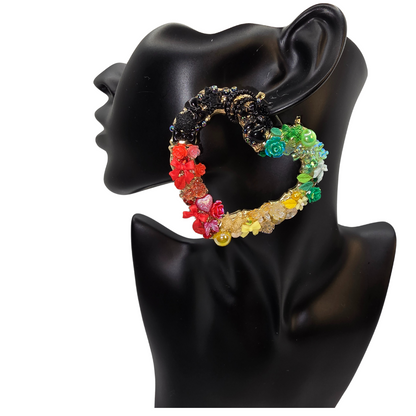 Bamboo Junk Earrings
