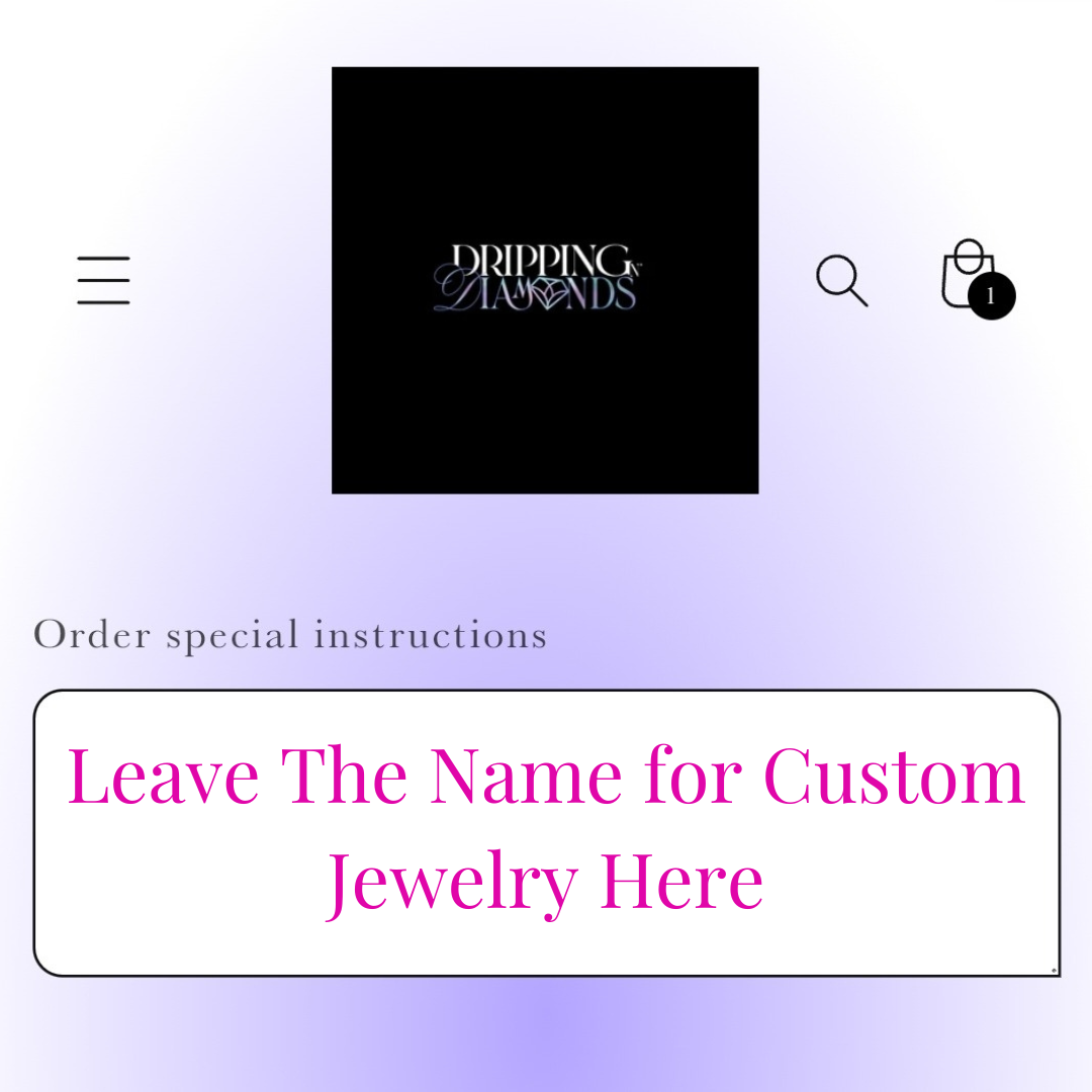 Custom Bracelet - Dripping N Diamonds  | Bracelet,