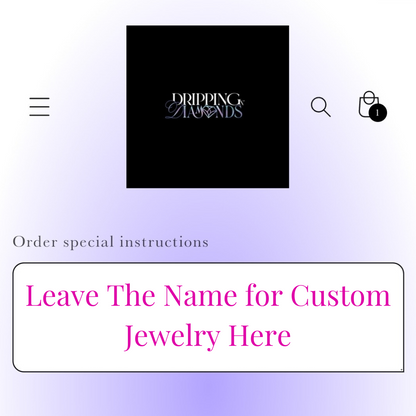 Custom Bracelet - Dripping N Diamonds  | Bracelet,