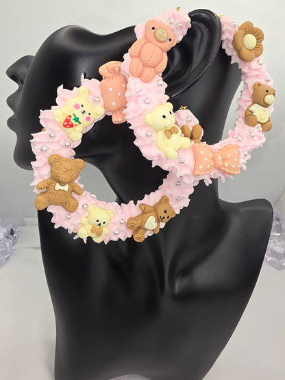 Decoden Dreams Earrings - Dripping N Diamonds  | ,