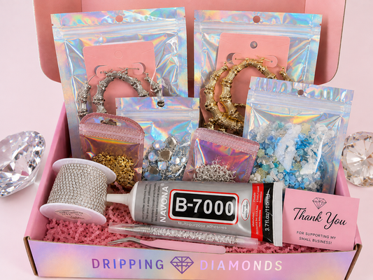Business In A Box Kit - Dripping N Diamonds  | Earrings,