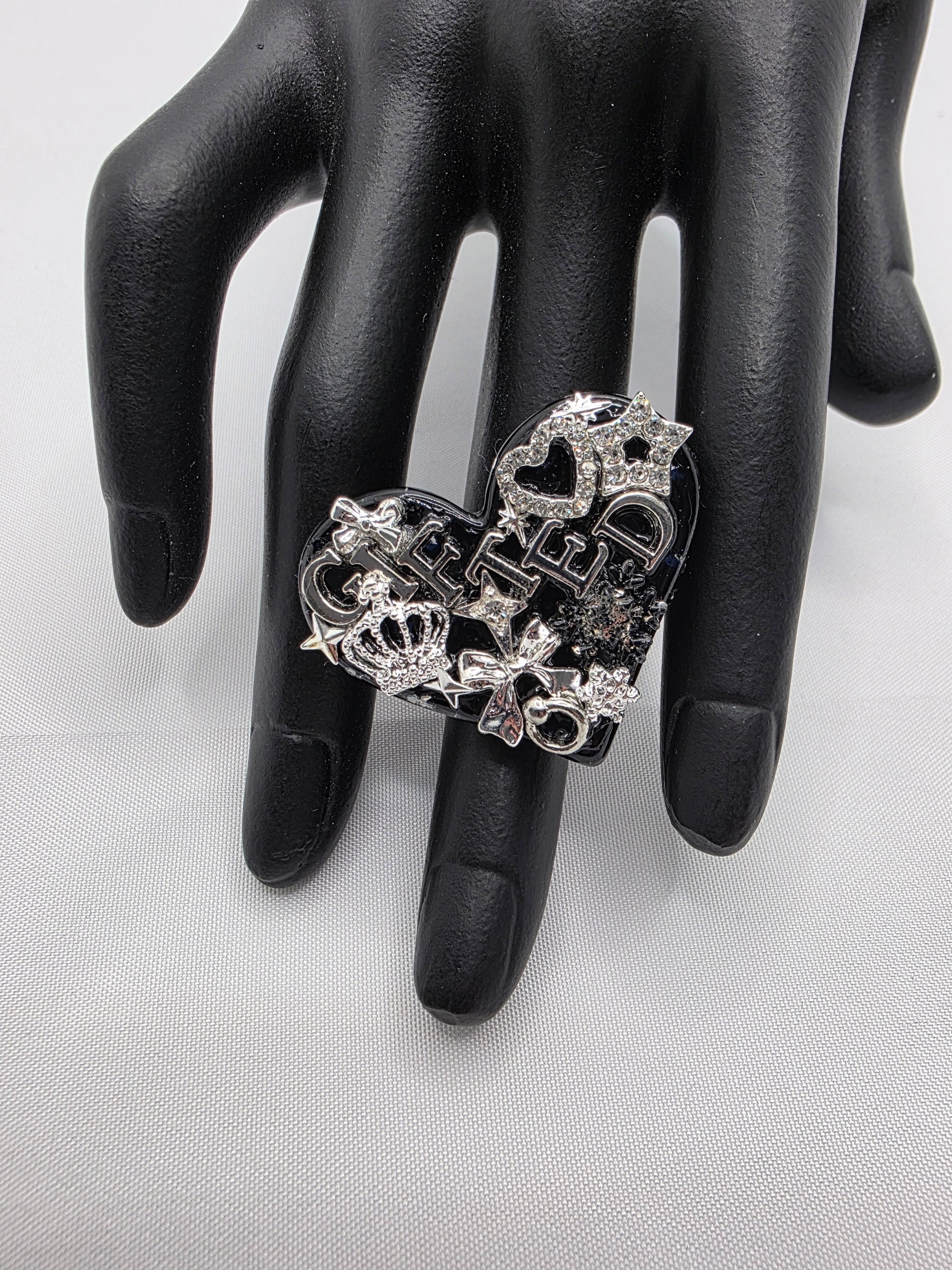 Junk Ring & Stud Earrings - Dripping N Diamonds  | Ring,
