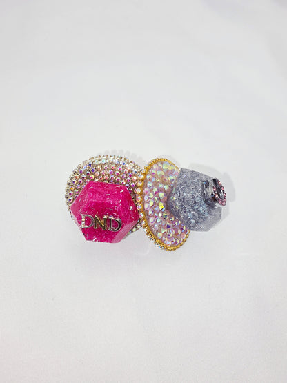 Junk / Resin Accessories - Dripping N Diamonds  | Ring,