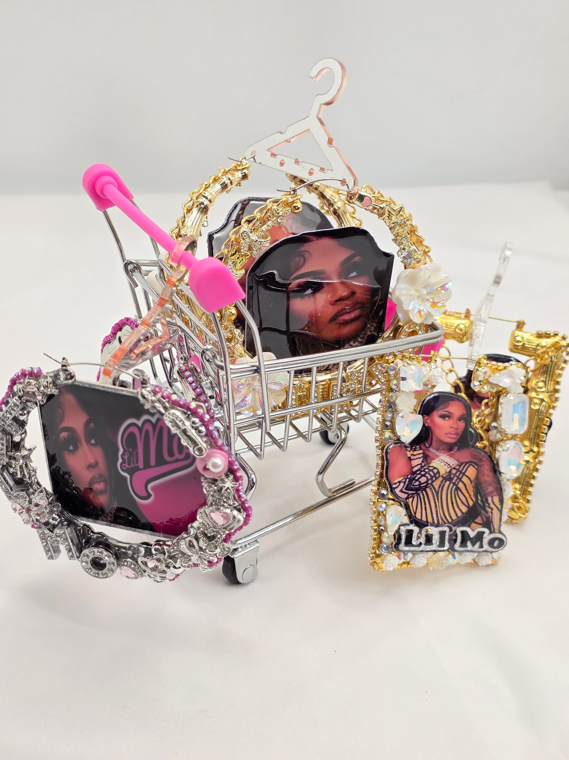 Junk Earrings w/ Picture (as seen on social media) - Dripping N Diamonds  | Earrings,