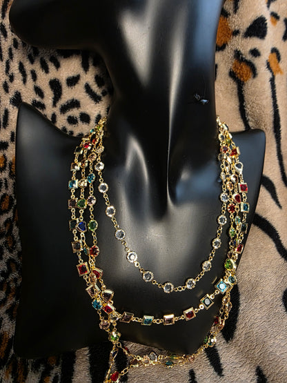Goldie Necklace - Dripping N Diamonds  | Necklace,