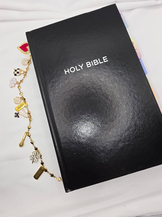 Bible Charm - Dripping N Diamonds  | ,