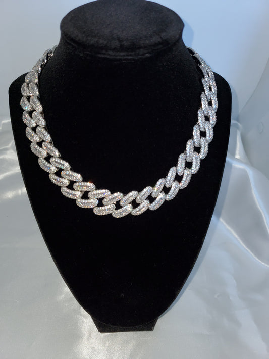 Chunky Cuban Link Necklace - Dripping N Diamonds