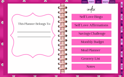 Diamond Mafia Digital Planner - Dripping N Diamonds  | Planner,