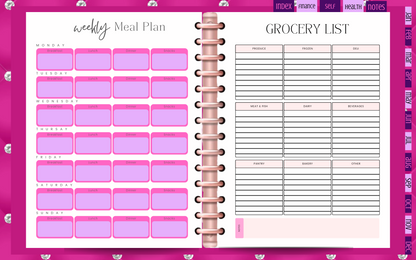 Diamond Mafia Digital Planner - Dripping N Diamonds  | Planner,